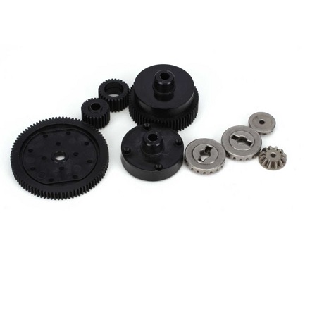 Transmission Plastic Gear Set: All ECX 1/10 2WD