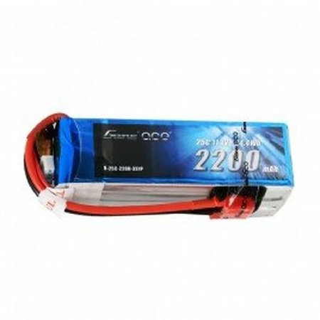 Gens ace 2200mAh 3S 11.1V 25C Lipo Battery Pack with Deans Plug